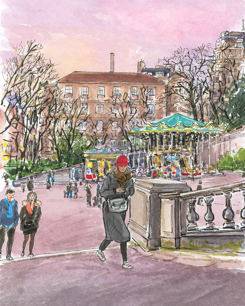 Manège Place Saint-Pierre en bas de Montmartre