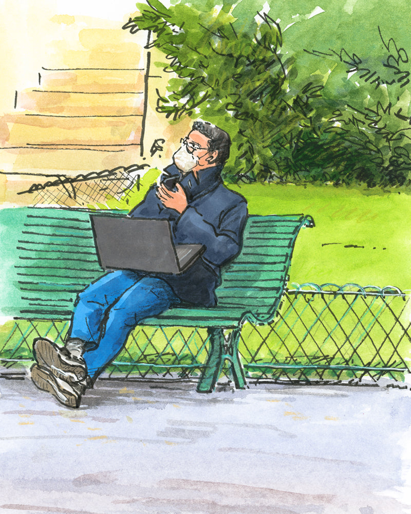 Parkworking au Parc Monceau