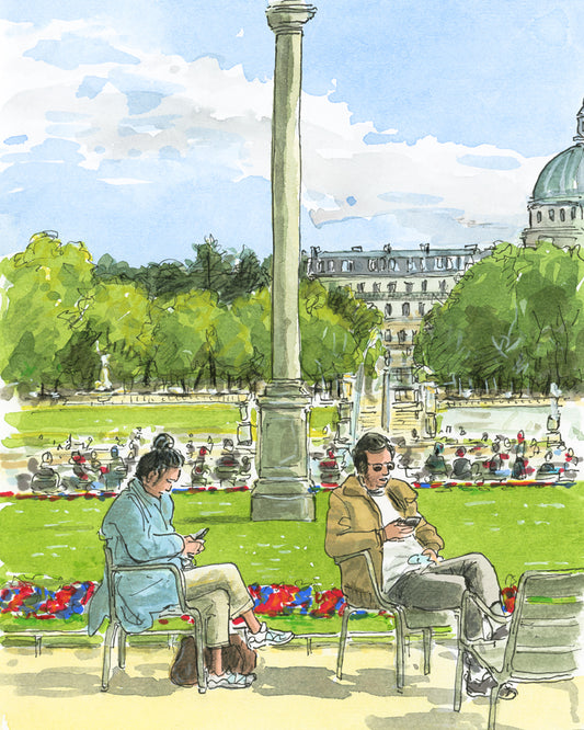 Au jardin du Luxembourg (II)