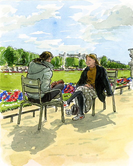 Au jardin du Luxembourg (III)