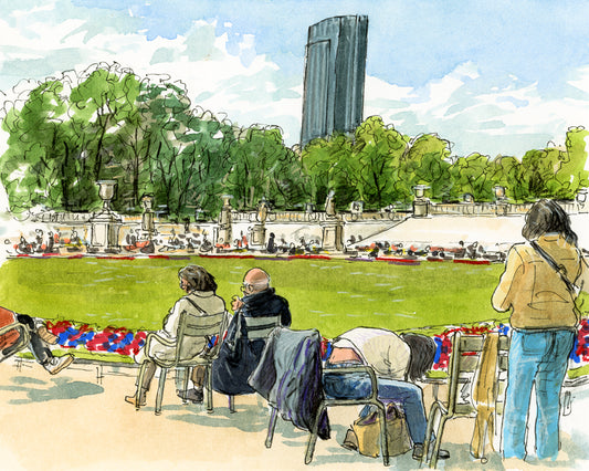 Au jardin du Luxembourg (IV)