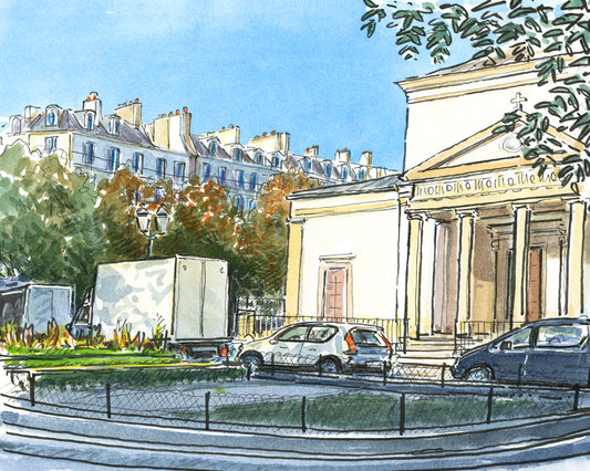 Sainte Marie des Batignolles Place du Docteur Felix-Lobligeois