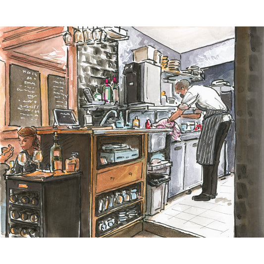 Dîner chez Coda rue de la Tour des Dames