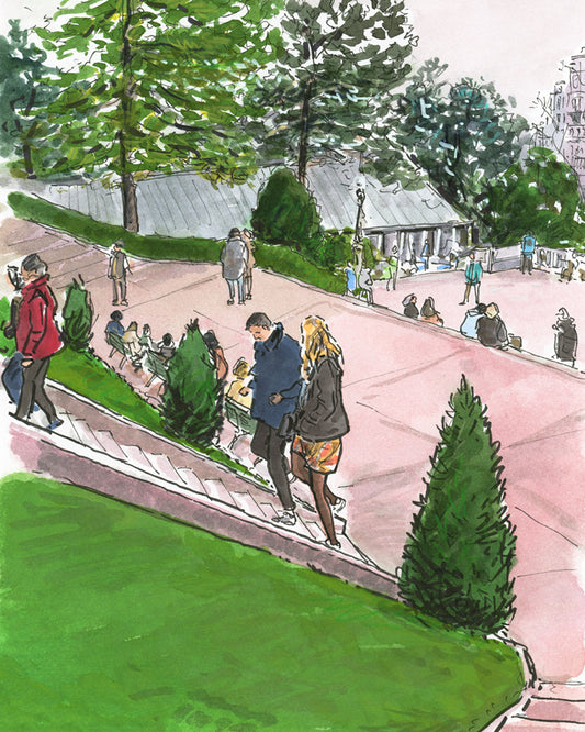 Escaliers de Montmartre