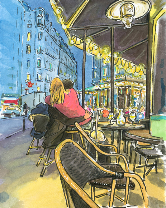 Amoureux à la Villa des Abbesses