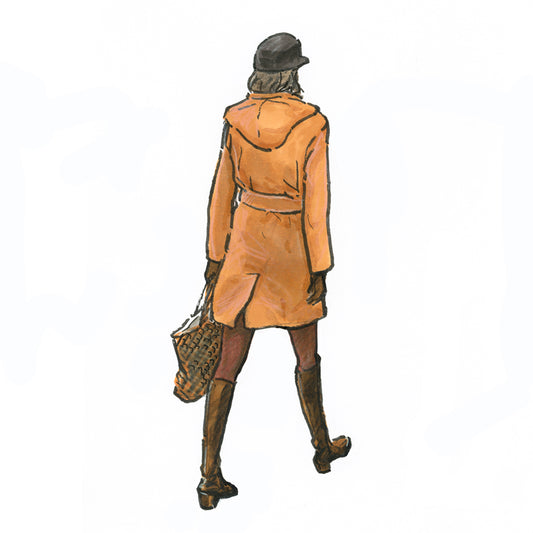Duffle coat abricot